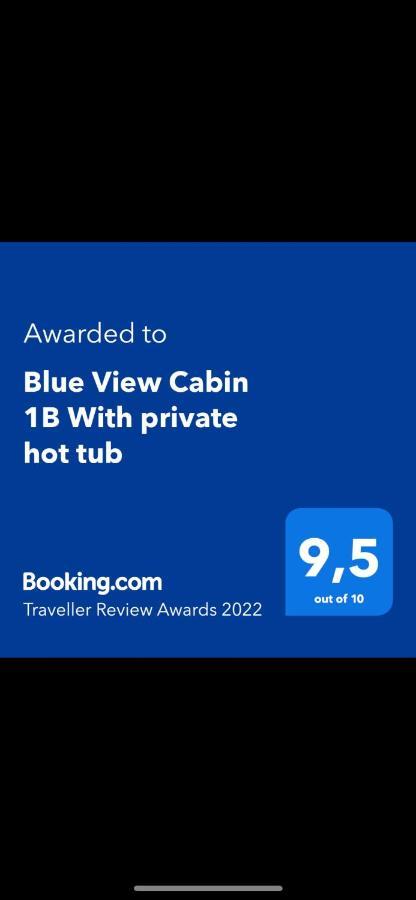 Blue View Cabin 1B With Private Hot Tub Reykholt  Exterior foto